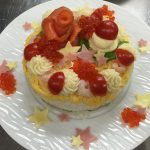 クリスマスメニュー★ケーキ寿司★