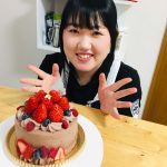 クリスマスにチョコとベリーの生ケーキ★